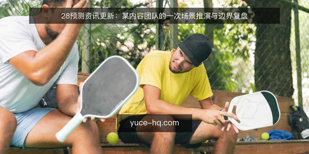 28预测资讯更新:某内容团队的一次场景推演与边界复盘 — 场景设定与约束条件 配图